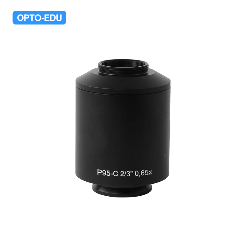 C-Mount Adapter For Zeiss Microscope 0.65x